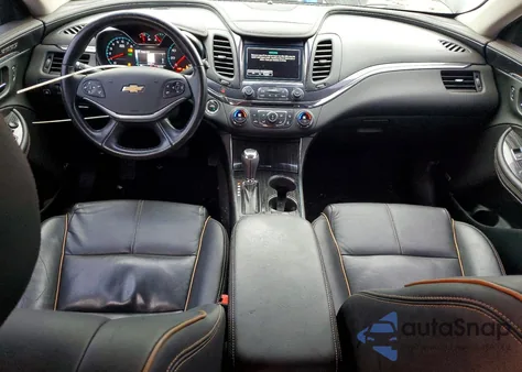 2018 Chevrolet Impala Premier из США, поврежденный, VIN 2G1125S35J9100985